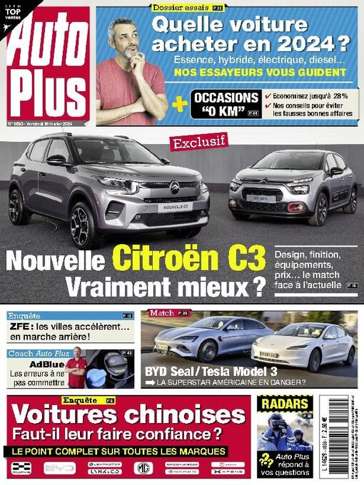 Title details for Auto Plus France by Editions Mondadori Axel Springer (EMAS) - Available